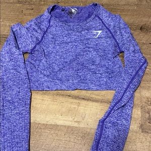 Gymshark long sleeve crop